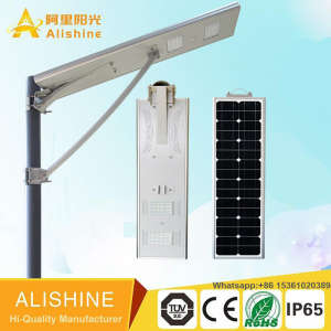 3300 Lumen PIR Motion Sensor Outdoor Lamp All in One LED Solar Street Light